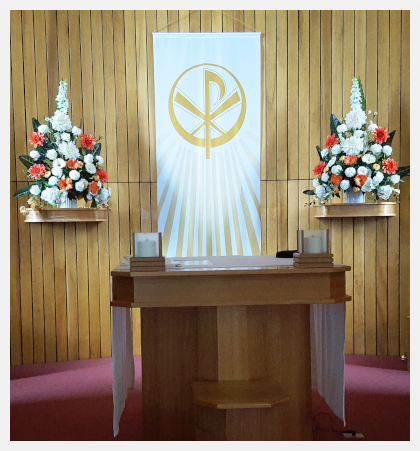 altar in church