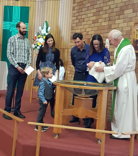 Baptism ceremony